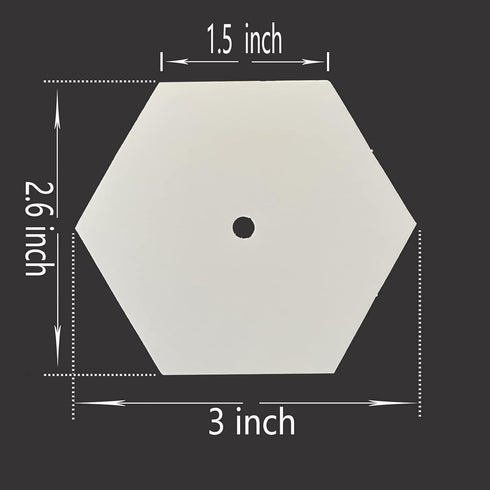 300 pcs 1.5" Paper Piecing for Beginners DIY Patchwork Sewing Crafts, Quilting Templates for Sewing Supplies Quilting Accessories Crafting Tools,H...