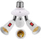 360 Degrees Adjustable E26 Jacqings Socket Adapter with Independent Switch Control Light Bulb Socket, E26 Standard LED Bulbs 360 Degrees Adjustabl...