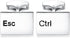 HONEY BEAR Computer Ctrl Esc Keys Cufflinks for Mens Shirt Wedding Business Gift...
