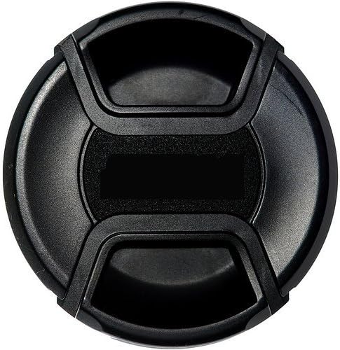 Big Mike's 58mm Universal Snap-On Lens Cap For Olympus M.Zuiko 40-150mm f/4.0-5.6 R Micro ED Digital Zoom Lens + Cap Keeper + MicroFiber Cleaning ...