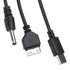 10 in 1 USB Multi Charger USB Cables for Mobile Phones USB Charging Cord 20CM/7.87in Universal USB to Multi Plug Cell Phone Charger Cable for Smar...