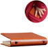 2-Pack 6 Ring Binder Cover, leather A7 Binder Notebook Cover Refillable Loose Leaf Round Ring Personal Journal with Insert 50 Sheets Paper ?Mini P...