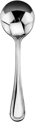 New Star Foodservice 58185 Slimline Pattern, 18/0 Stainless Steel, Bouillon Spoon, 5.7-Inch, Set of 12...