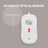 Perixx PERIMICE-209M 3 Button USB Wired Mouse - Optical - 1000 DPI - 5.9 Ft Cable - Beige...