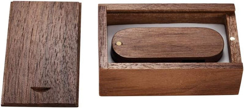 USB Flash Drive, Wooden 8GB / 16GB / 32GB USB2.0 USB Memory Stick Date Storage Pendrive Thumb Drive(8GB, Walnut Wood)...