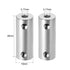 uxcell 1/8 inch to 1/8 inch Bore Rigid Coupling Set Screw L26XD10 Aluminum Alloy,Shaft Coupler Connector,Motor Accessories...