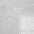 MIULEE White Window Sheer Curtains for Bedroom Living Room Solid Elegant Net Drapes 2 Panels Width 38 x Length 84 Inches...