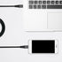 2-Pack Braided USB C to USB C 60W Fast Charging Cable (Black) for iPhone 15/15 Pro/15 Plus/ 15 Pro Max, Samsung Galaxy S22/23, MacBook Pro (6.6 fe...
