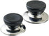 2-Pack Universal Pot Lid Cover Knob Handle,Stainless Steel Base Circular 5.3x7cm Dia - Kitchen Cookware Replacement Pan Pot Handgrip Lid Knob Cap...
