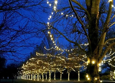 Novelty Lights 34FT 100 LED Christmas String Lights, Tree Lights Indoor Outdoor Commercial Grade LED Mini Light Set With 40,000 Hours Rating, Chri...