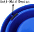 Ants Away Dog Bowl Cat Puppy Food Bowls Round No Spill Eating Feeder for Small Animals Blue S...