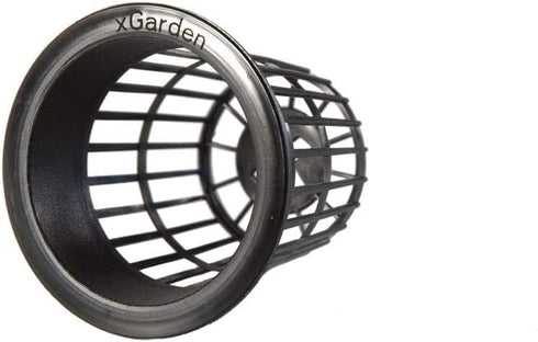 xGarden - Heavy Duty Net Pots - Wide Lip & Slotted Sides - for Hydroponics & Aquaponics - UV Resistant & BPA Free Plastic - Indoor or Outdoor Grow...