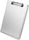 Metal Clipboard, Thicken Aluminum Clip Boards 12.5x9 with Low Profile Clip, Portable Hanging Clipboard, Standard Letter Size A4 for Jobsite, Labor...