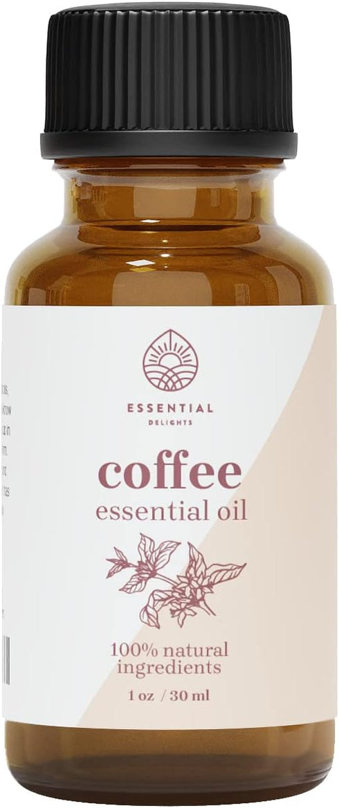 Coffee Essential Oil - Premium Grade 100% Undiluted Essential Oil | for Aromatherapy, Soaps, Lotions, & Candles | Vegan & Cruelty Free (1 Fl Oz)...