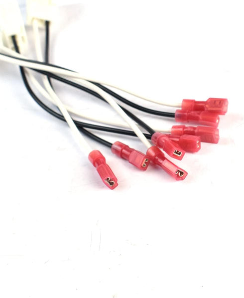 4 Pack Speaker Harness for Jeep Dodge Chrysler Models Front Rear Door Speaker Wiring Harness Adapter 72-6514 - Door Speaker Replacement Speaker Wi...
