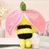 MIAODAM Bee Plush Pillow Stuffed Animal Snuggly Pillow Cute Plush Toy Bee Plushie Kawaii Soft Hugging Pillow for Kids Boys Girls (7.8inch)...
