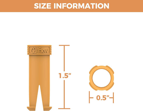FXW 32 Pieces Muffler Tubes, Only Suitable for FXW Dog Playpen?Patented, Orange...