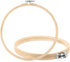 3 Pack Embroidery Hoops, KISSBUTY 7.9 inch/ 20cm Bamboo Embroidery Hoop Round Bamboo Circle Cross Stitch Hoop Ring for Art Craft Handy Sewing (3)...