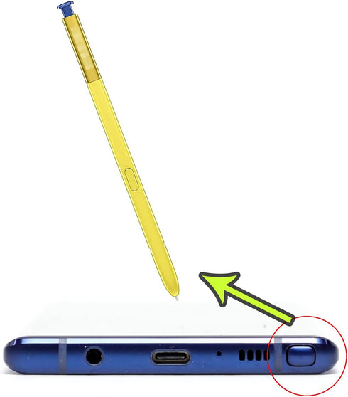 2 Pcs Galaxy Note 9 Stylus Pen Replacement for Samsung Galaxy Note 9 5G Stylus Pen,SM-N960U,SM-N960U1,SM-N960N,SM-N960W,SM-N960X,SCV40 WithBluetoo...