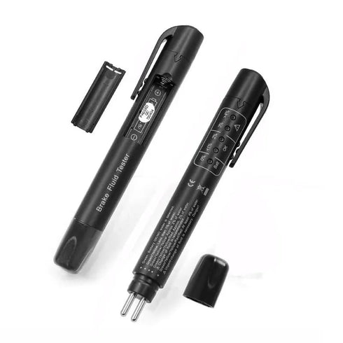 Brake Fluid Liquid Tester Pen, Best OEM Tools with 5 LED Indicators, Calibrated for Car Oil DOT 3 DOT 4 DOT 5.1, Secure Your Front Brakes and Brea...