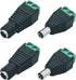 12V DC Power Connector 5.5mm x 2.1mm 24V Power Jack Plug Barrel Adapter for CCTV Security Camera Led Strip Light (2 x Male + 2 x Female)...