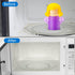 Abnaok Microwave Cleaner, 2 PCS Angry Mama Microwave Cleaner Microwave Oven Steam Cleaner Easily Clean in Minutes Cleans Add Vinegar and Water for...