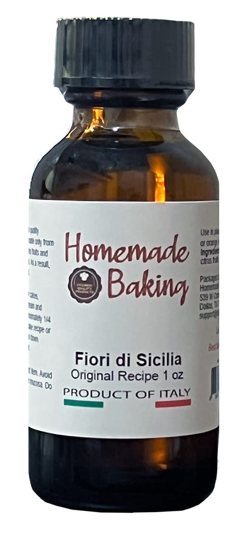 Premium Authentic Fiori di Sicilia Product of Italy 100% Essential Oil of Citrus Fruits 1 oz...