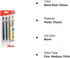 Pentel Sharp Mechanical Pencil 3 pack Assorted Barrels (1 each 0.5mm, 0.7mm, 0.9mm)...