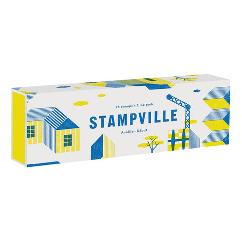 Stampville: 25 stamps + 2 ink pads...