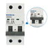 Baomain Miniature Circuit Breaker DZ47-63 C10 AC 230V 400V 10Amp 2 Pole DIN Rail Mounting...