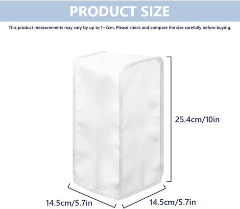 Can Opener Cover Square Protective Cover Oil-Proof Dust-Proof Bottle Opener Protective Covers Fits Most Electric Automatic Can Openers Home Decor,...