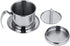 Coffee Filter Vietnamese Coffee Drip Filter Stainless Steel Vietnamese Coffee Maker Coffee Maker Pot Single Serving Cup Manual Coffee Infuser Filt...