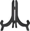 uxcell 10" Easel Plate Holder, Plastic Folding Display Stand Black for Decorative Picture Frame...