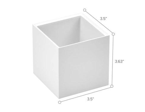 Bostitch Office Konnect Pencil Cup Desk Organizer, Pen Cup, 2-Pack, White...