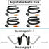 4 Pack Bar Clamp Wall Hanger Wall Storage Clip Bar Clamp Wall Rack Wall Mount Storage Utility Hooks, for Bar Clamp and other woodworking tools, Ha...