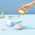 2Pcs Pet Bath Grooming Brush Dog Cat Bath Brush Soft Silicone Dog Shower Brush with Shampoo Dispenser Suitable For Washing Shampooing Massaging Pe...