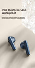 Acuvar in-Ear Wireless Bluetooth 5.1 Headphones, Earbuds IPX7 Waterproof with Microphone Rechargeable USB C Case with Round LCD Display for Smartp...