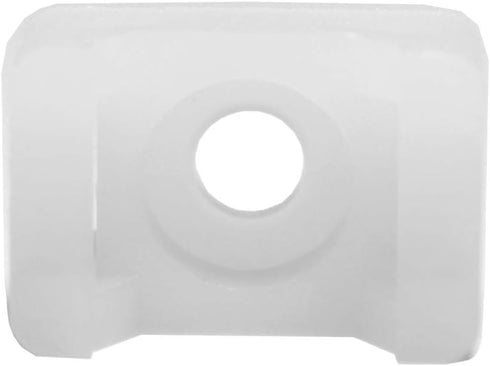 QualGear CM2-W-100-P Cable Tie Mount, White...