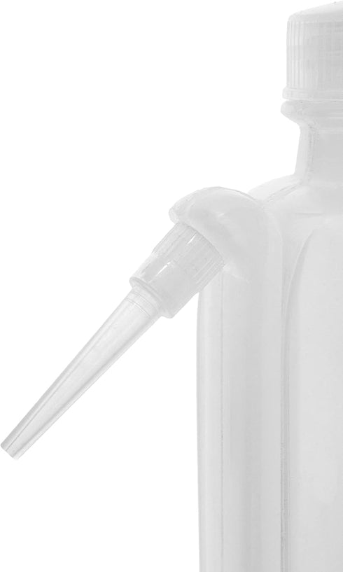 EISCO Wash Bottle, 500ml - Polyethylene - Translucent, Unbreakable - Screw Cap with Down Spout for Dispensing Liquid Labs...