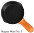 Leather Cast Iron Handle Cover - Extra Thick, Easy to Grip, Heat Resistant, Cast Iron Pot Holders - Best Skillet Handle Cover Works with Vintage S...