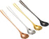 Buyer Star Ice Tea Spoon, 8-Inch Ice Cream Spoon, Stainless Steel Cocktail Stirring Spoons (4 color-4 pieces)...