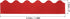 PATIKIL 3" x 1.08ft Bulletin Board Border, 30 Pack Scalloped Trim Strips Wall Decor for Locker Classroom Cork Poster Black Board White Chalkboard,...