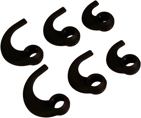 BudLoks Earphone Sport Grips for in-Ear and Ear Canal Earbuds, Black......