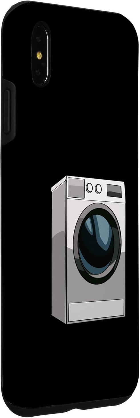iPhone XS Max I love You Loads Mechanic Funny Women Washing Machine Love Case...