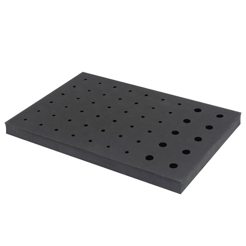 Router Bit Storage Tray Foam Router Bit Holder Organizer for Both 1/4 inch Shank Router Bit and 1/2 inch Shank Router Bit, Router Bit Storage Inse...
