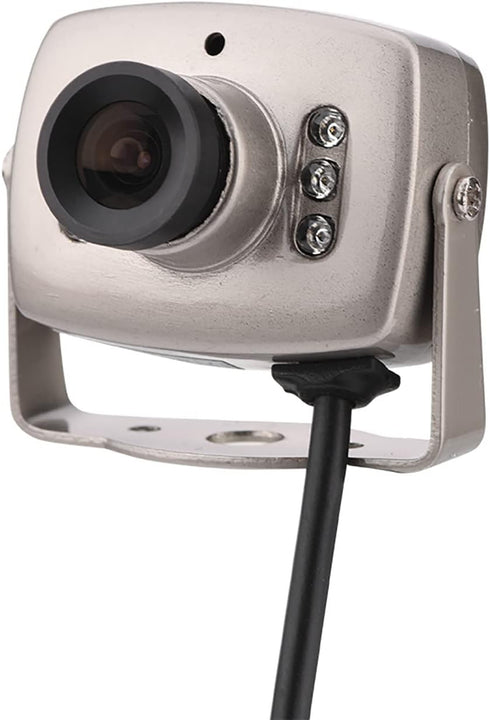 Mini CCTV Security Camera, Wired CCTV Camera, 6LED Wired CMOS Digital Video Camera, PAL NTSC, for Home Office (NTSC Format (Shipped with a Note)),...
