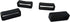 Honbay 4PCS 18mm Rubber Replacement Watch Band Loops Silicone Watch Strap Keeper Retainer Holder Ring...