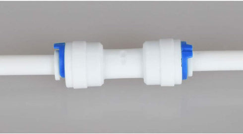 E-outstanding 5-Pack RO Water System Equal Straight 1/4" Plastic Quick Pipe Fitting Reverse Osmosis Connector...