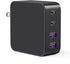DTK USB C Wall Charger, 120W Fast Charger Block Plug, 4-Port Portable Power Adapter Charger Station for iPhone 14 13 12 11 Pro Max SE XS XR X 8 7,...