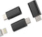 Lightning Female to Micro USB Male Charger Adapter(3pack)Android Power Charging Data Sync Charge Cable Port Converter for Galaxy S7 Active S6 Edge...